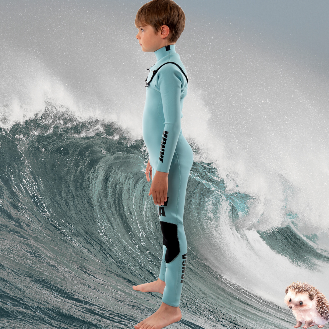 side view JANGA FRONTLINE KIDS wetsuit