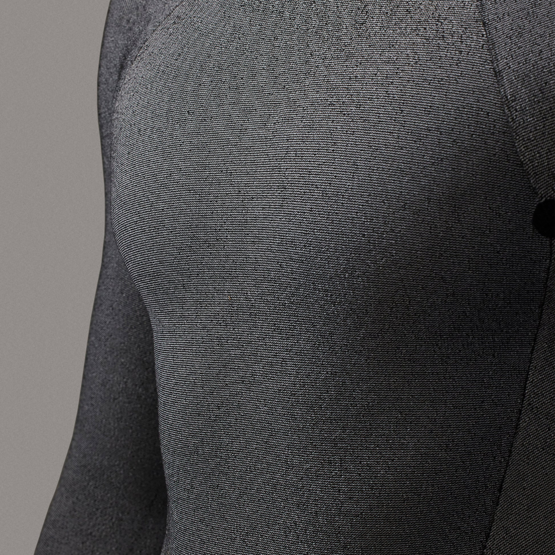 ThermoLite IR lining detail – Men's Axis 5/4mm hooded wetsuit