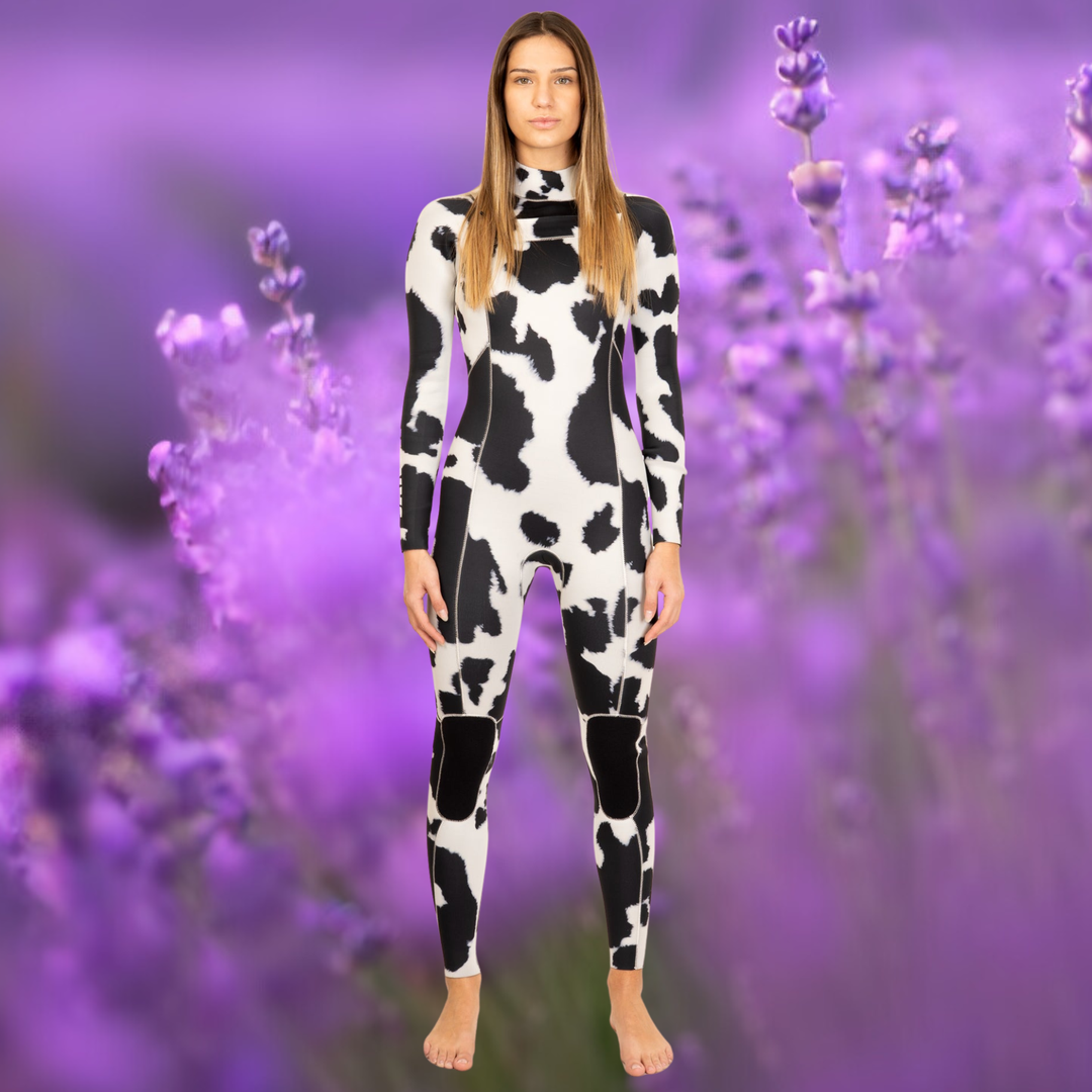 Women’s JANGA MILK 4/3mm Full Wetsuit front view yamamoto