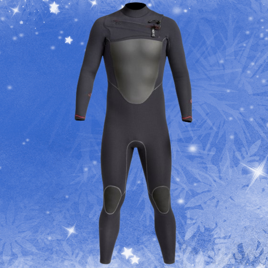 Front view of Men’s XCEL Drylock 5/4mm Full Wetsuit MC54DRY1