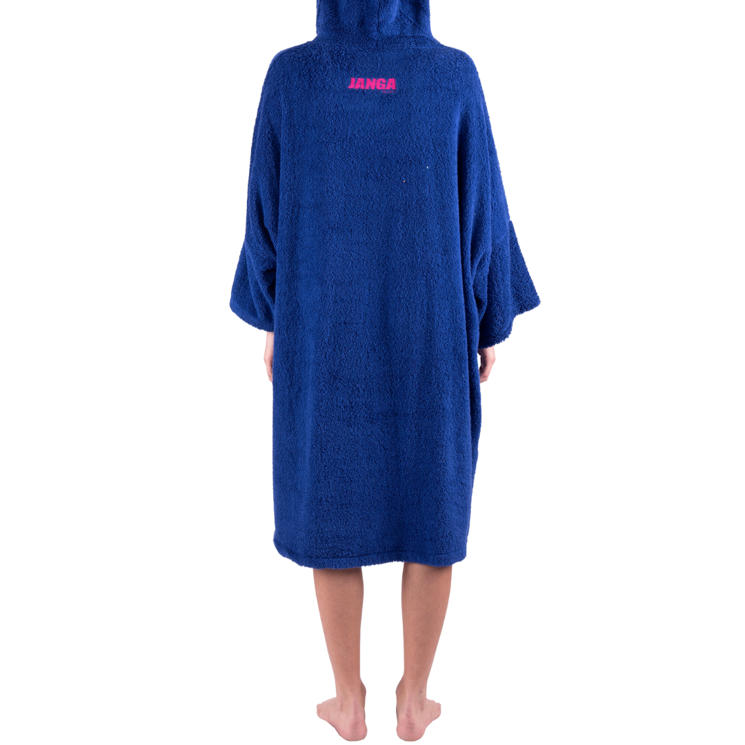 Woman poncho JANGA Plus Black