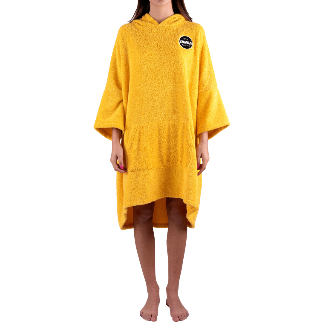 Woman poncho JANGA Plus Orange