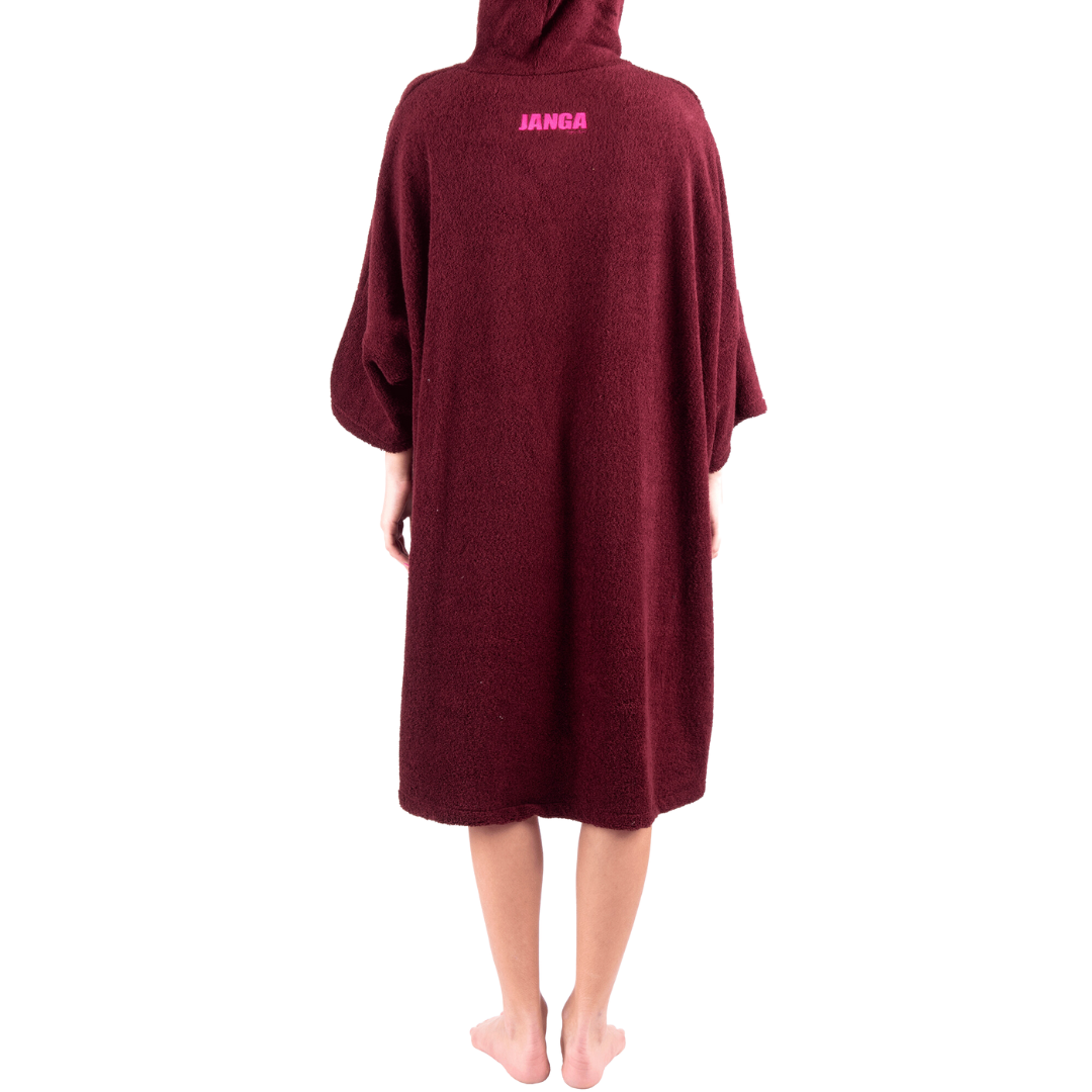 Woman poncho JANGA Plus Yellow