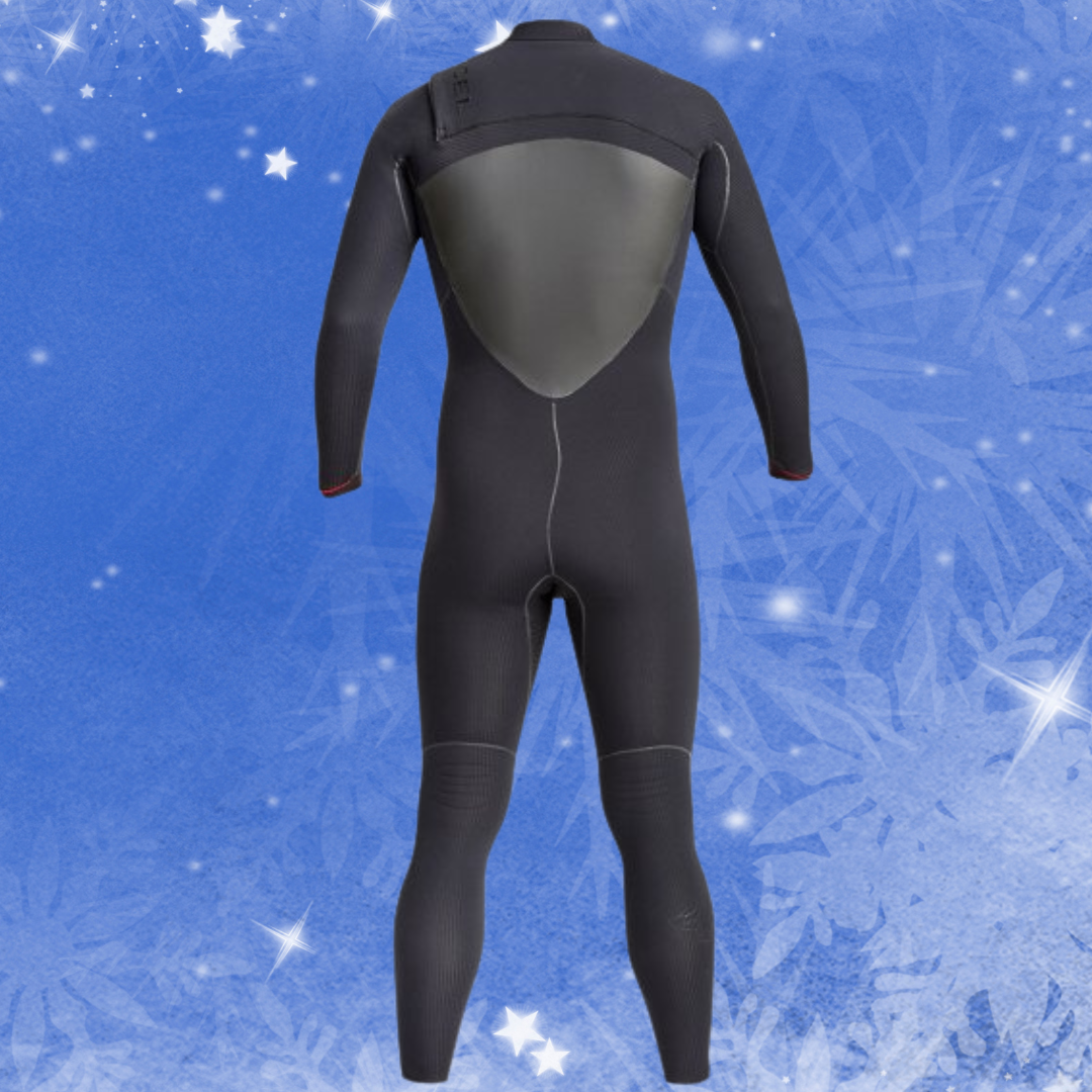 Back view of Men’s XCEL Drylock 5/4mm wetsuit