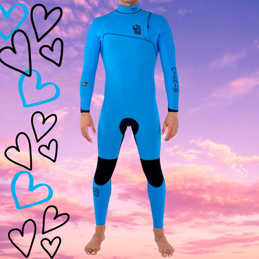 buy janga wetsuit dark half 32 mm black blue