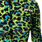 Close-up of orange sublimation print – JANGA ALL STARS JANGLE 2mm wetsuit