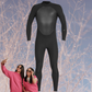 Front view – Men's XCEL Axis X 5/4mm Back Zip wetsuit MT54A0S0 for cold water