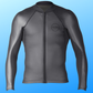  front view Men’s Axis Sharkskin Long Sleeve Front Zip Jacket 2/1mm