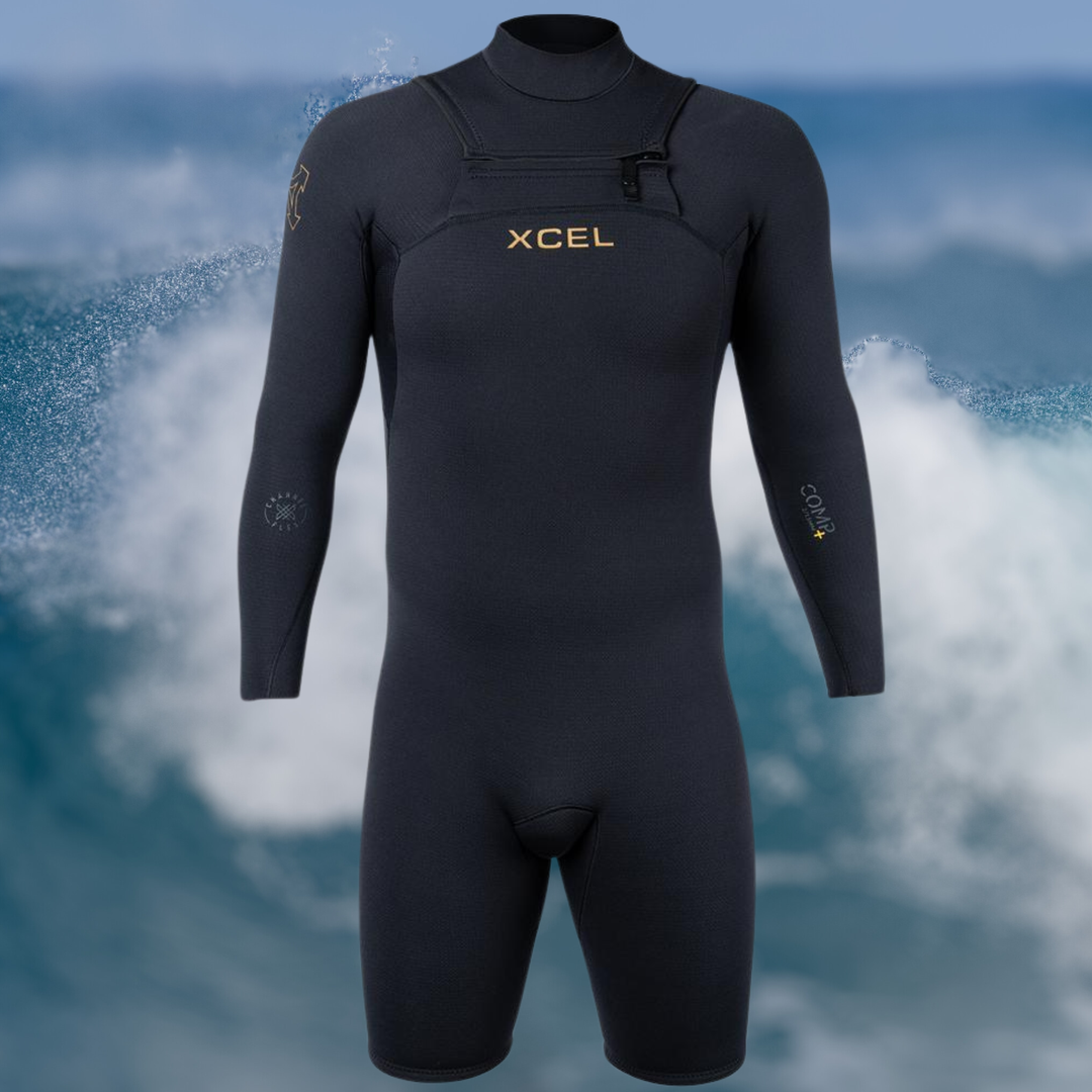 black spring/summer  xcel Comp+ Long Sleeve  Wetsuit 2/1.5mm
ME211CP5
