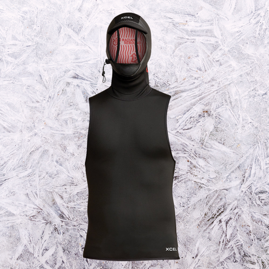 Front view of XCEL Infiniti 1mm Top with 2mm Hood