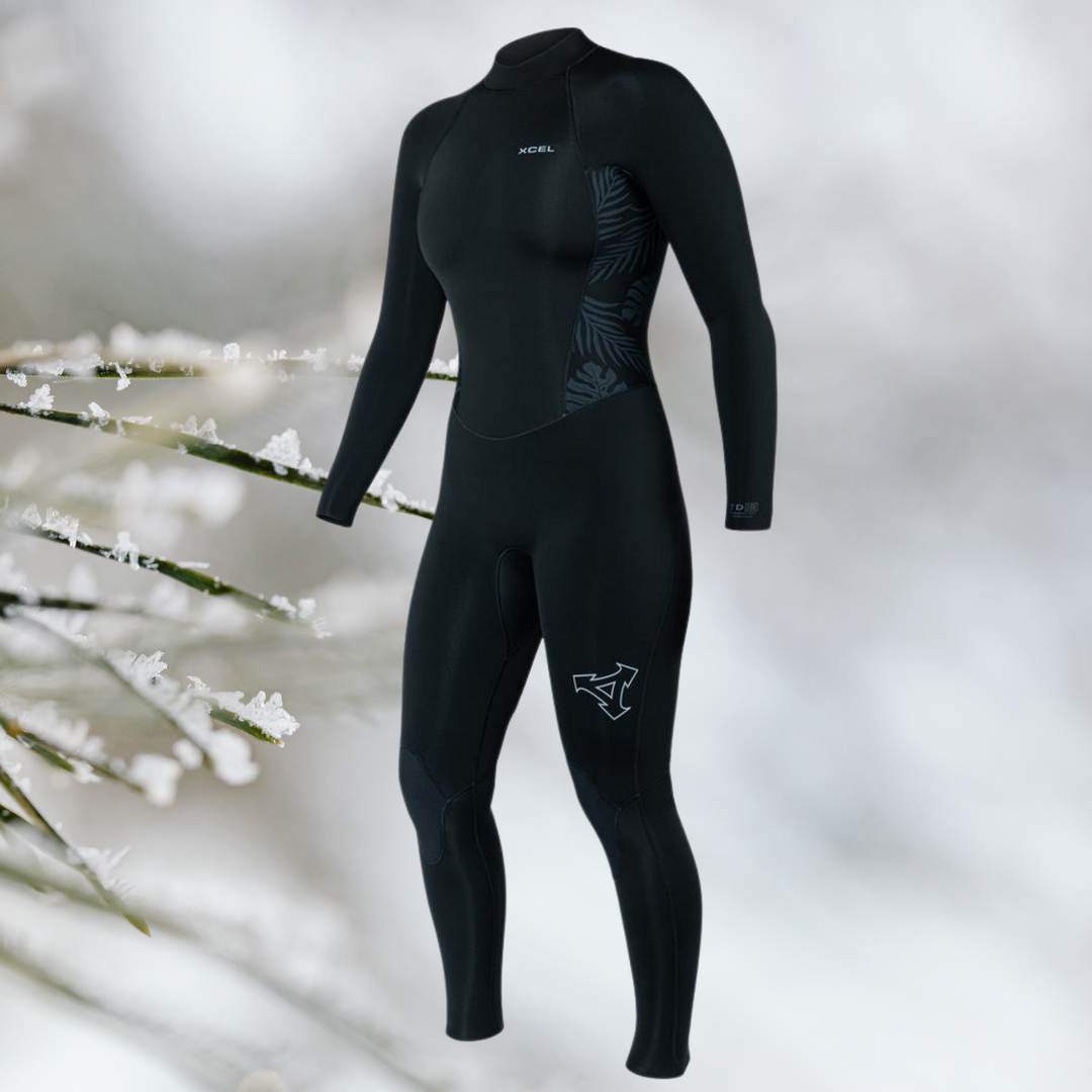  XCEL Axis WE54AXG5 5/4mm women's wetsuit front view