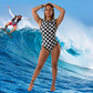 Women's JANGA ALL STARS CHECKERS 2mm wetsuit – front view