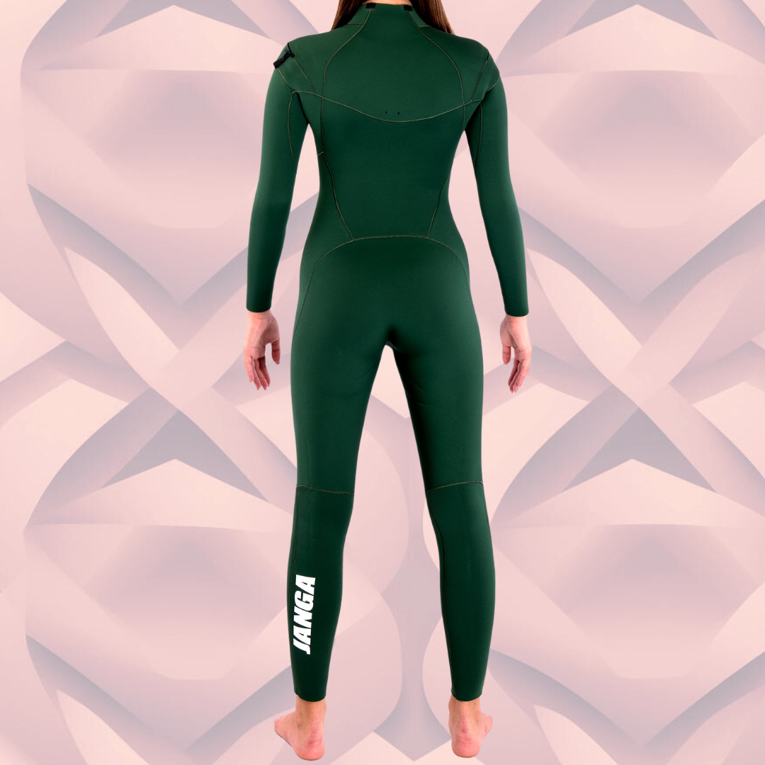 Wetsuit JANGA PLUS SERIES 4/3mm green