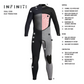 Wetsuit XCEL Infiniti 4/3mm  MR433Z20