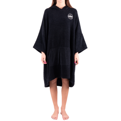 Woman poncho  JANGA Plus Black