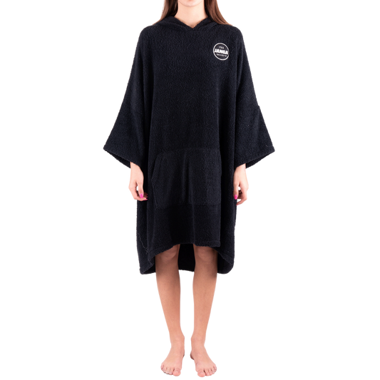 Woman poncho  JANGA Plus Black