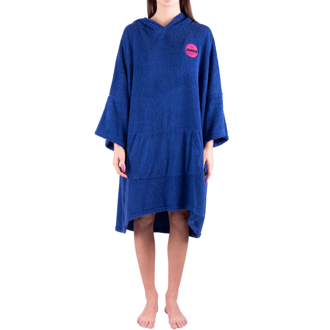 Woman poncho  JANGA Plus Black