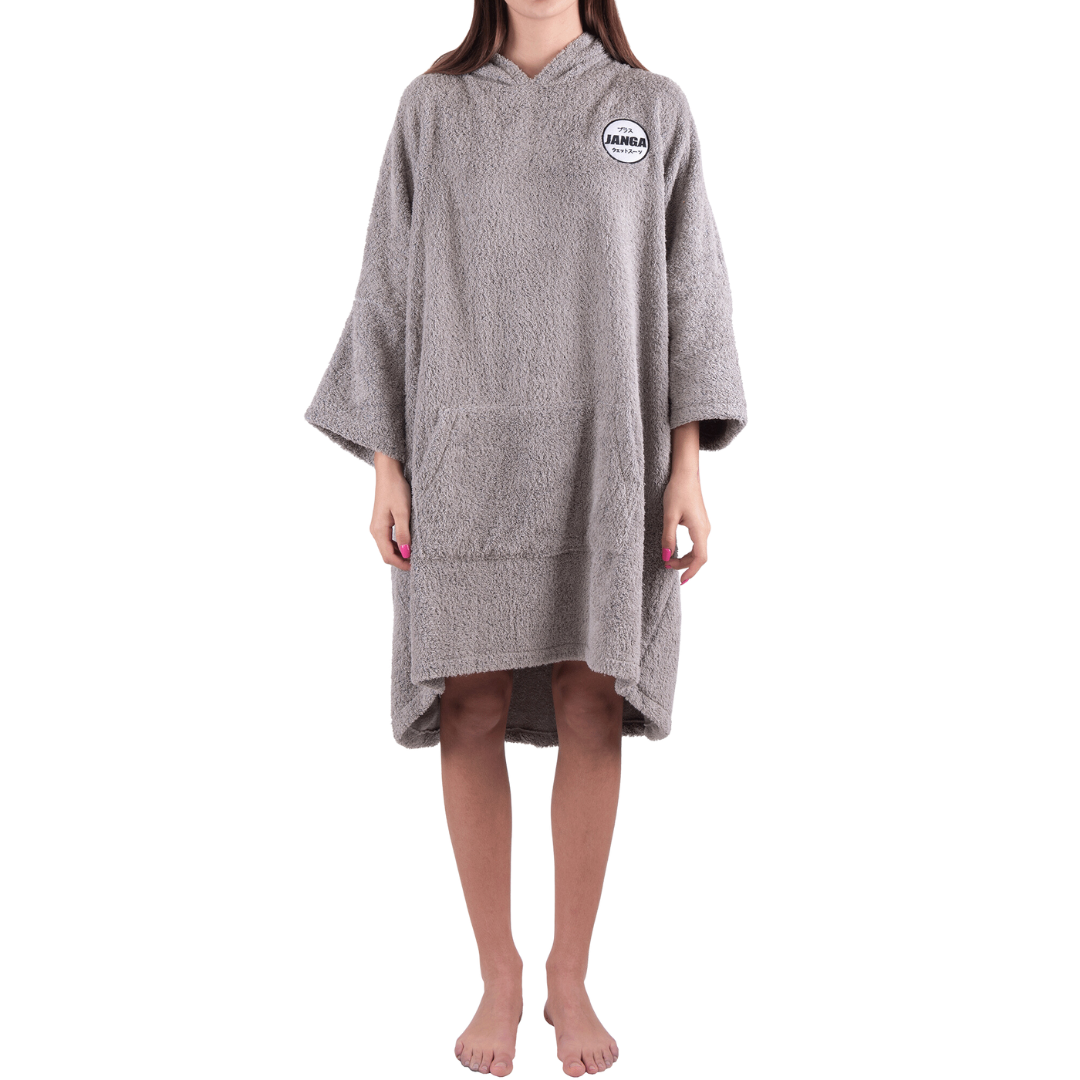 Woman poncho  JANGA Plus Black