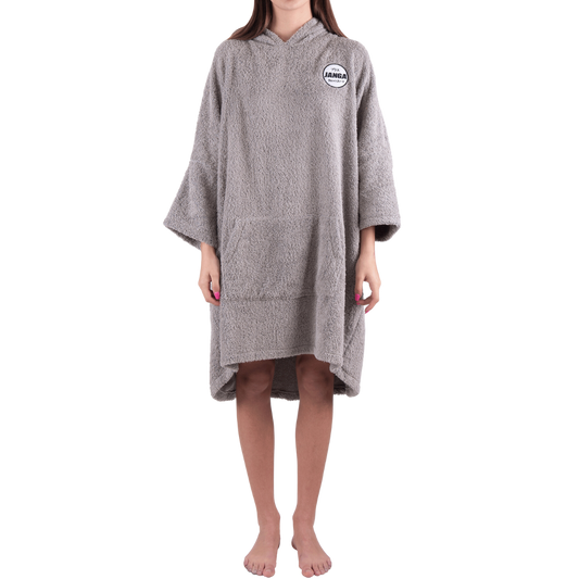 Woman poncho  JANGA Plus Grey