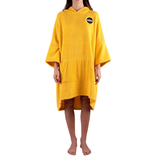 Woman poncho  JANGA Plus Yellow