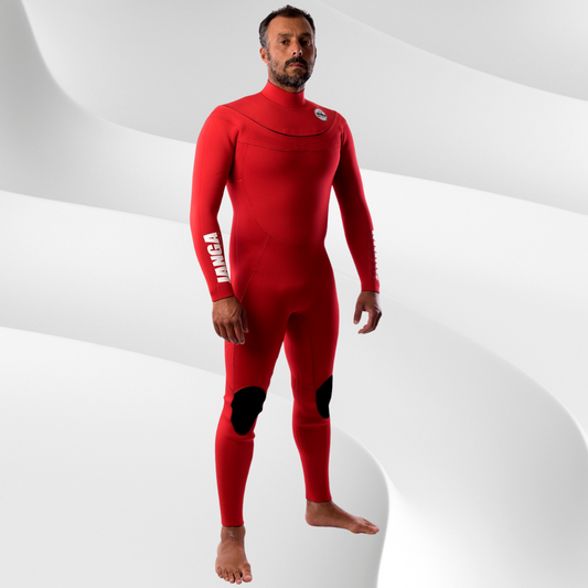 Wetsuit JANGA PLUS SERIES 4/3mm  red