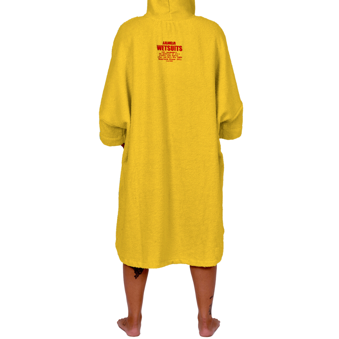 Woman poncho  JANGA Yellow