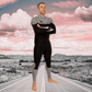 Wetsuit JANGA Acid Lite 4/3mm black front view