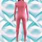 Wetsuit JANGA PLUS SERIES 4/3mm pink