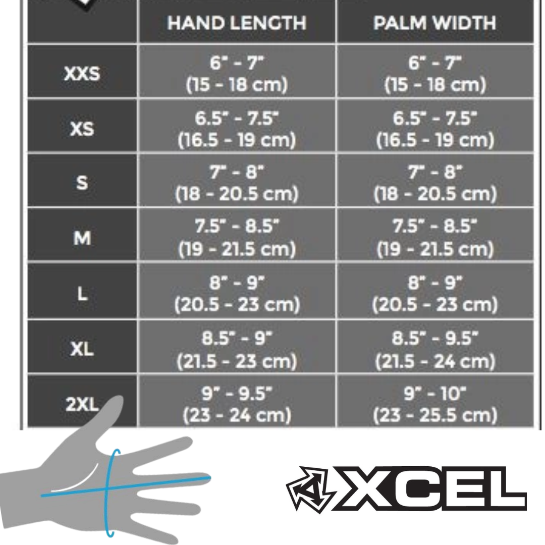 XCEL Drylock  Mitten 7mm