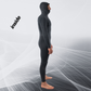 hooded wetsuit for surfing