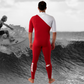 Wetsuit JANGA INDIGENT SHORT SLEEVE RED 2mm