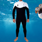 Wetsuit JANGA Bastard ZIP FREE 4/3mm Black/White