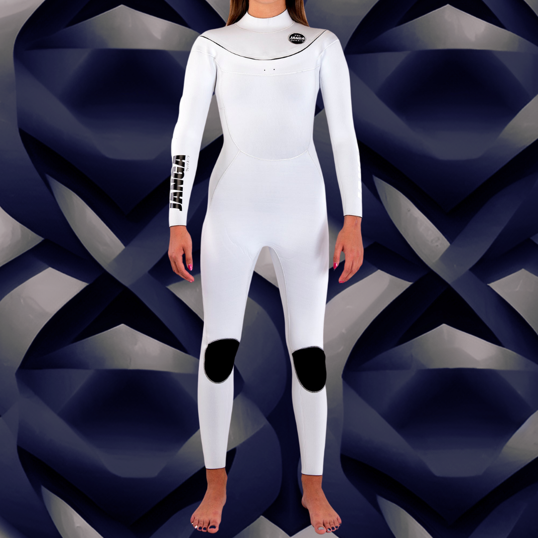 Wetsuit JANGA PLUS SERIES 4/3mm white