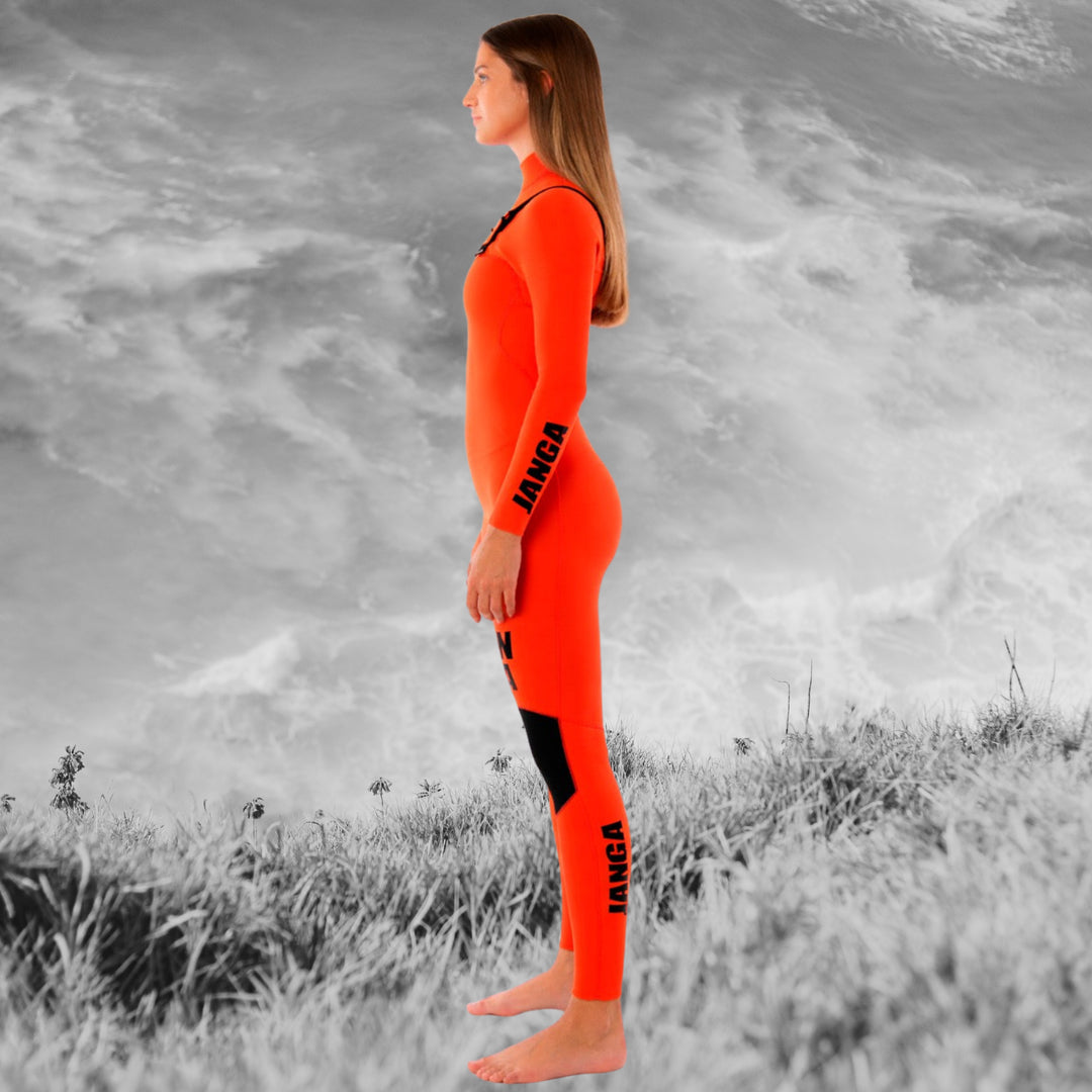 Wetsuit JANGA FRONTLINE 3/2mm peach