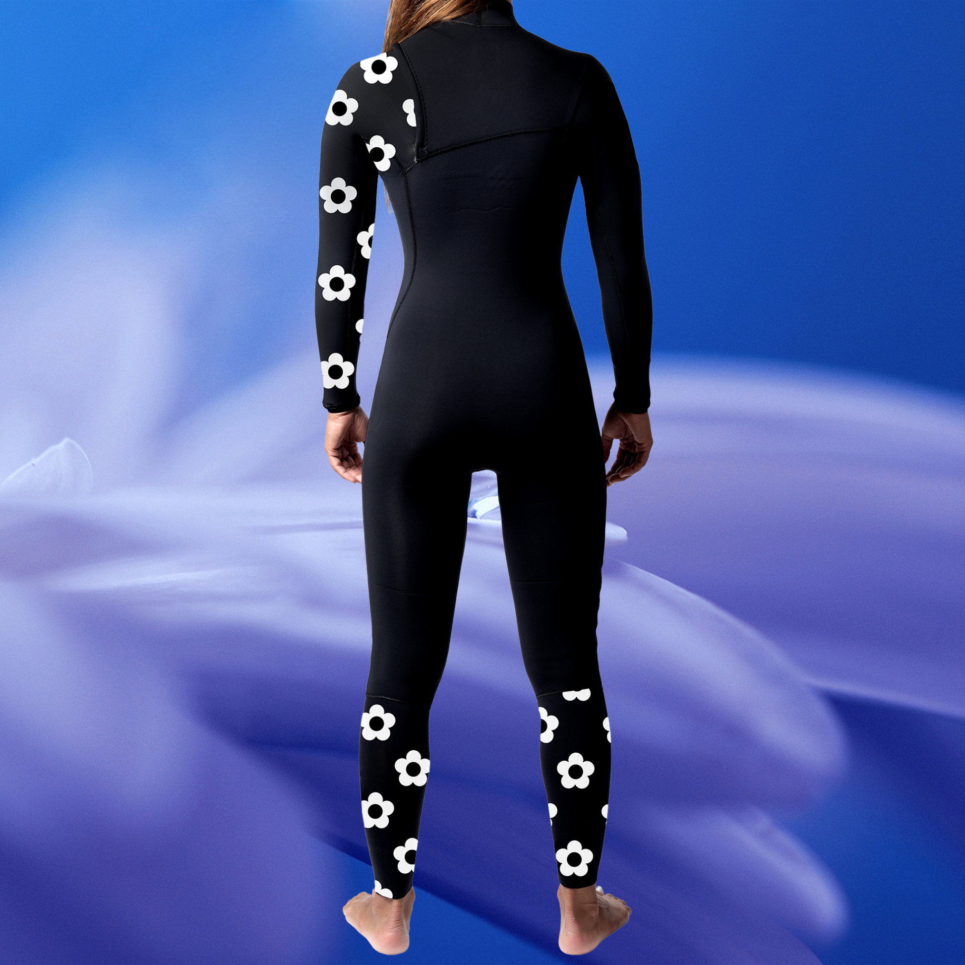 back view janga bad seed 4/3mm blacl