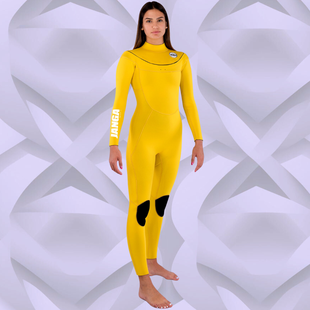 Wetsuit JANGA PLUS SERIES 4/3mm yellow