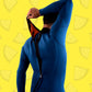 Close-up – premium Yamamoto limestone neoprene in blue color