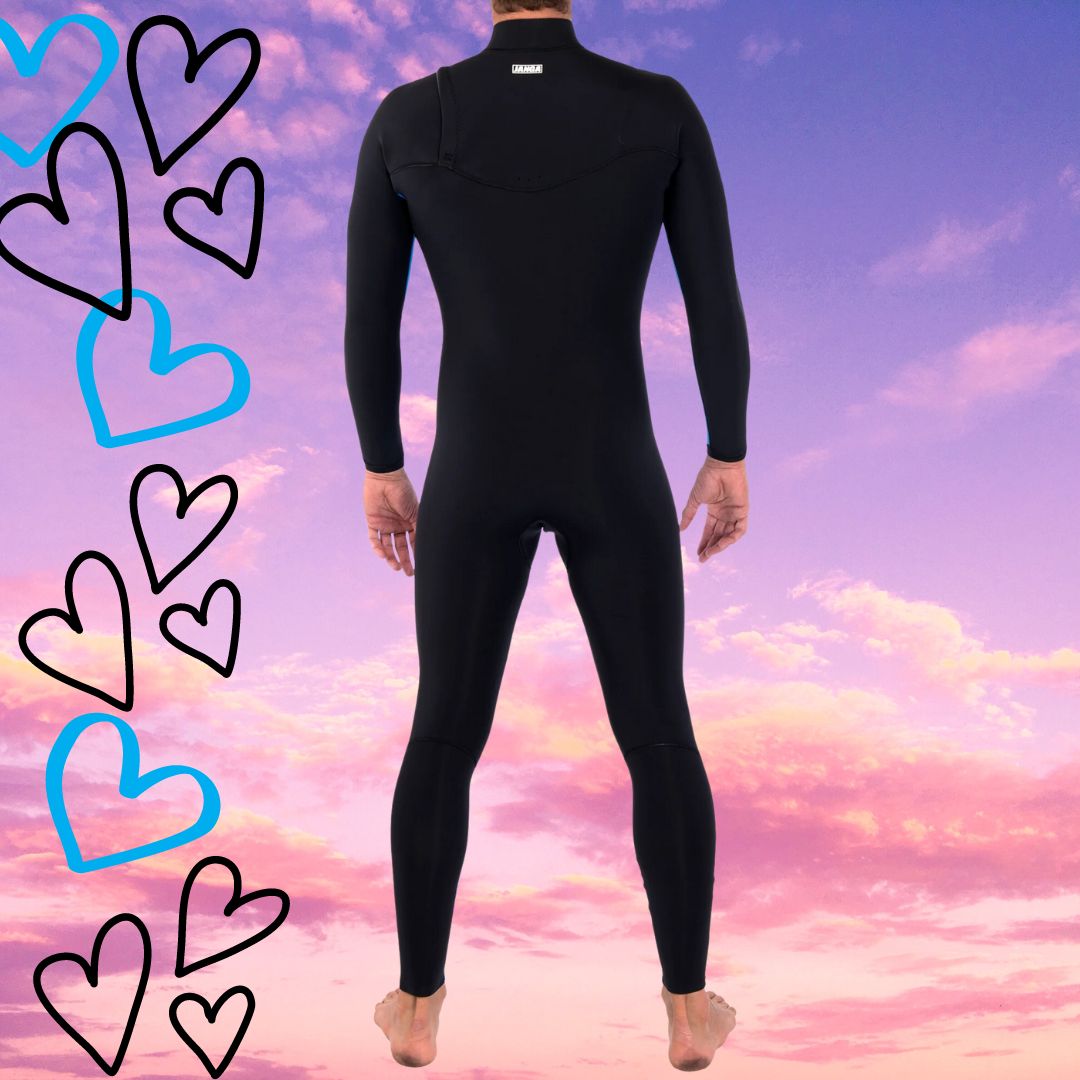 buy janga wetsuit dark half 32mm black blue