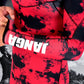 buy janga wetsuit Indigent II tie die 4/3mm red