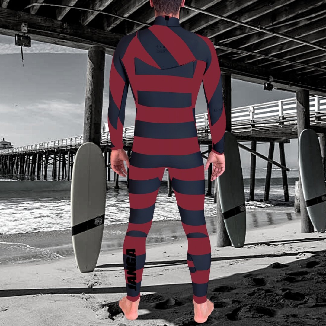 Wetsuit JANGA Prison Bound 4/3mm Red