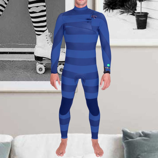 buy blue wetsuit winter warm neoprene janga man