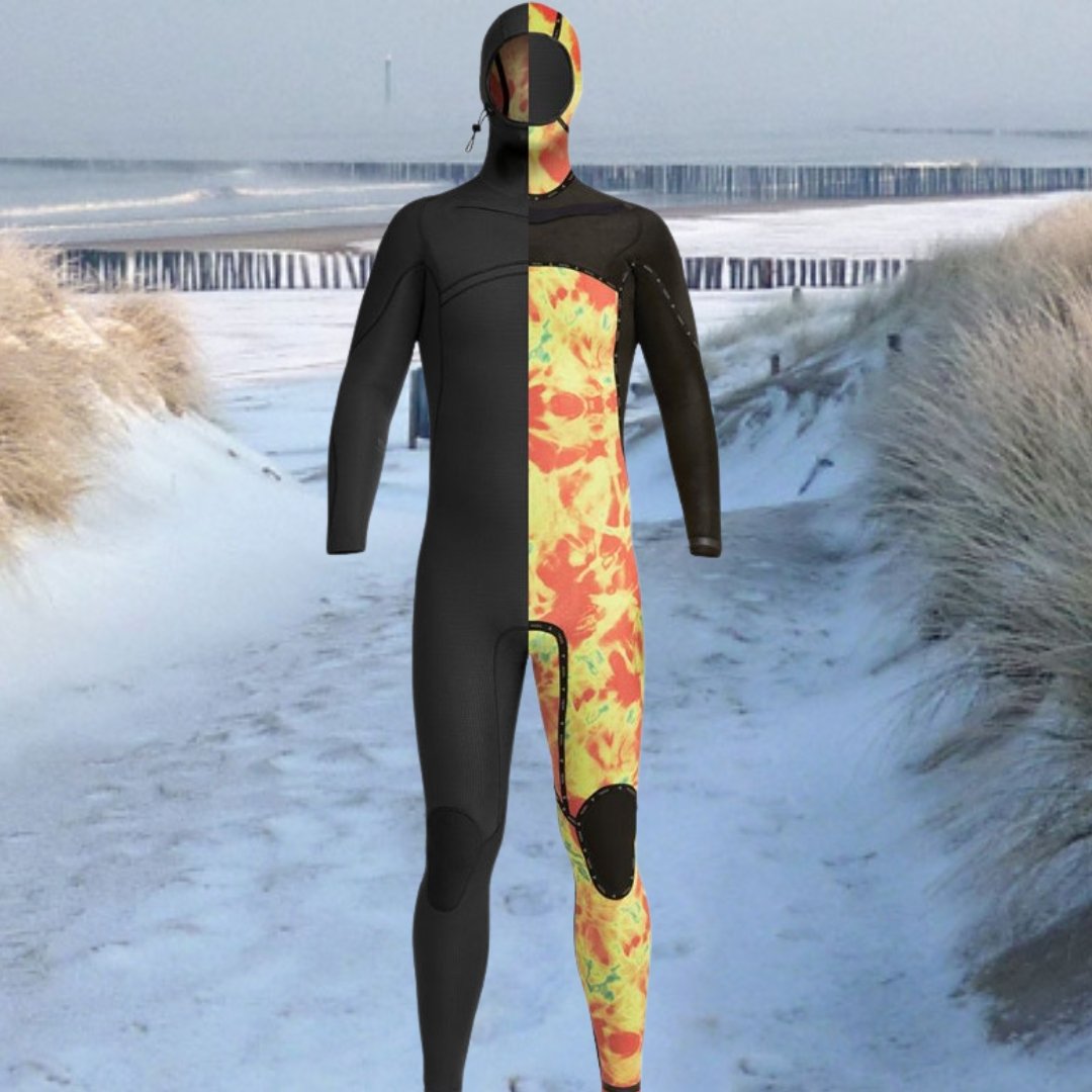 buy XCEL comp 5,5/4,5 winter wetsuit men surf black